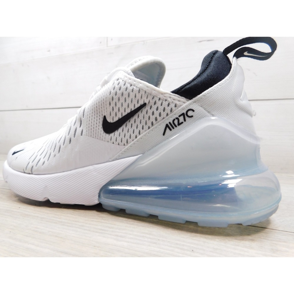 Nike Air Max 270 White Black Mens Size 7 US Running Shoes Sneakers AH8050-100 NI - Picture 4 of 11